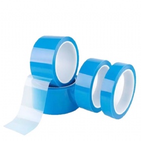 Acrylic Blue PET Transparent Non-Marking 48mm Wide Refrigerator Tape for Printer Air Conditioning Electrical Parts Fixing