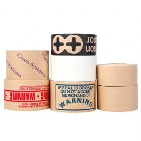 Customized Wet Water-Reinforced Kraft Paper Tape with Acrylic Adhesive Water-Free and DEgradable Printable Logo Wired Design