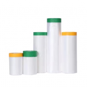 Wholesale Real Stone Paint Masking Film for Dust Furniture Exterior Wall Doors Car Paint Protective Fruit 55cm Protective Film