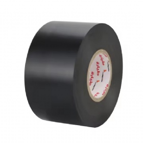 Waterproof PVC Duct Tape with Rubber Seal Acid Alkali Resistance Anti-Aging Anti-Corrosion for Pipes Insulation Warning